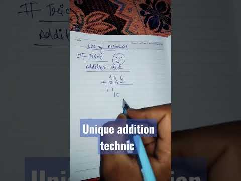 Addition trick #shortfeed #viral #math #trending