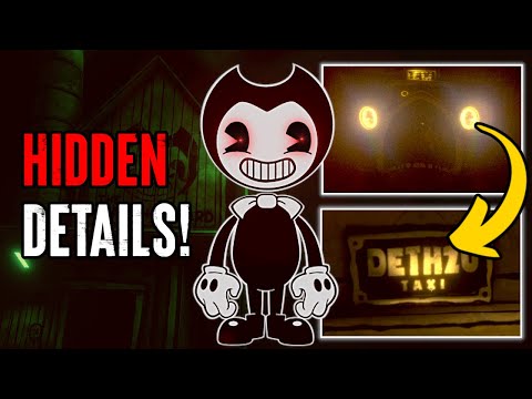 All The Things You Might Have Missed in Bendy: Secrets of the Machine!