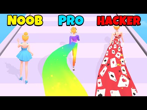 NOOB vs PRO vs HACKER - Dancing Dress