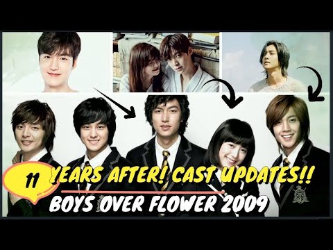 BOYS OVER FLOWER 2009 CAST THEN AND NOW // 2021 UPDATES (KOO HYE SUN, KIM HYUN JOONG AND MORE)