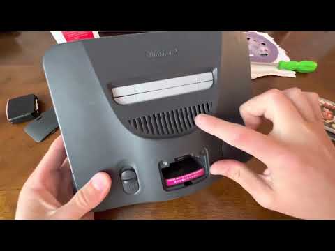 How to clean your Nintendo 64 without taking it apart ( no game bit needed)