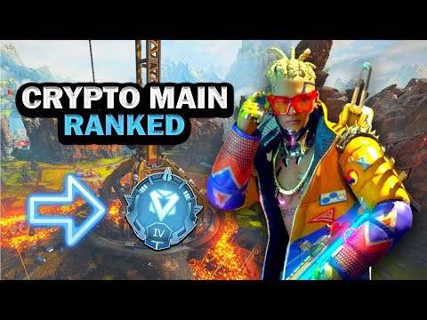 Crypto Main Ranked Grind - Diamond Achieved! (Apex Legends)