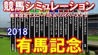 【有馬記念】有馬記念2018　競馬シミュレーション　by StarHorsePocket(SEGA)　【競馬】