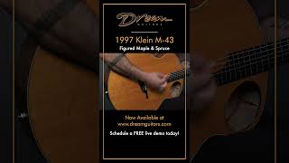 Dream Guitars - 1997 Klein M-43, Maple/Spruce #guitardemo  #acousticguitar