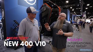 Checking out the New V10 400 and 400R from Mercury Marine | MIBS 2023