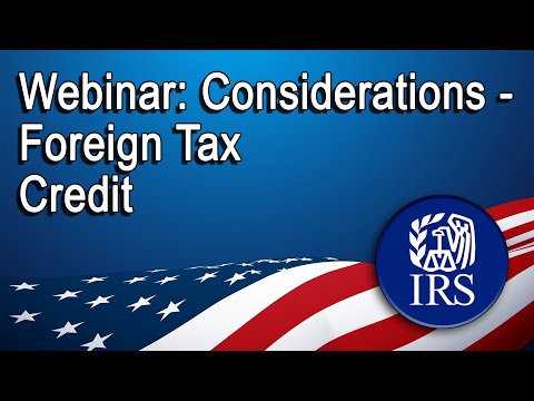 Practical Considerations - Foreign Tax Credit Form 1116