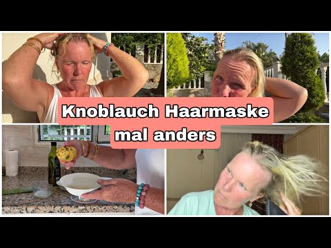 Haarausfall und Haare wachsen lassen| Knoblauch Maske mal anders zubereitet