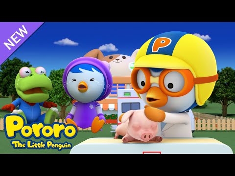 Doctor Pororo's Hospital Story | #2 Line Up for Your Checkup! | Learn First aid Tips for Children