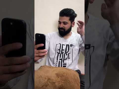 Husband's Hilarious Reaction Seeing Himself on Camera After Shower!