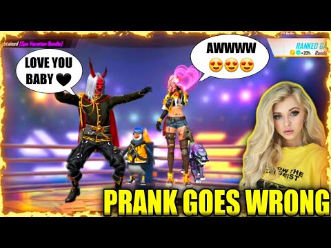 PROPOSING PRANK ON A RANDOM FREEFIRE GIRL😂|| EPIC+VERY ANGRY REACTION 😡|| MUST WATCH