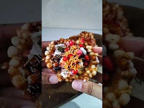 Sabudana Katori Chat Recipe 🤤😍 #ytshorts #viralvideo #shortsvideo