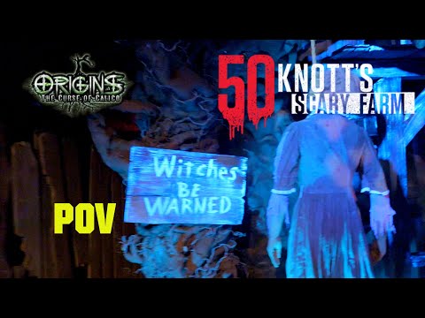 Knott's Scary Farm | Origins Maze POV | 50th Anniversary 2023