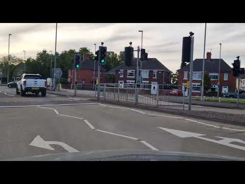 Smallthorne 3 Roundabouts from Sneyd Hill to Moorland Road, Cobridge Driving Test Route Help Tips