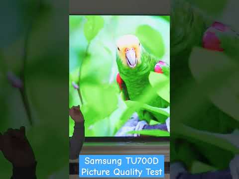 85" SAMSUNG UHD 4K TU700D VIDEO TEST! #samsung4ktv