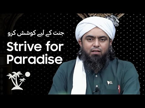 Strive for Paradise - جنت کے لیے کوشش کرو | Engineer Muhammad Ali Mirza