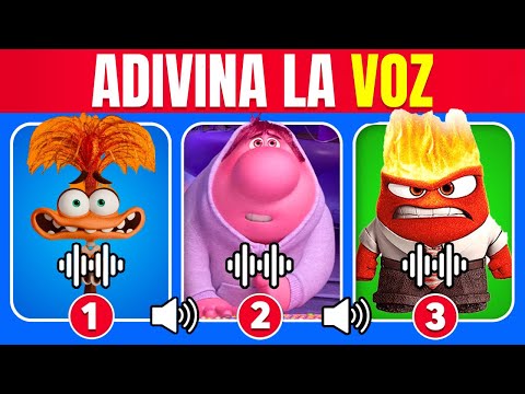 ¡Adivina La Voz! Intensamente 2 🔥 Envidia, Vergüenza, Ansiedad, Ennui