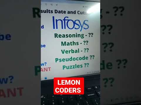 Infosys Cutoff and results date