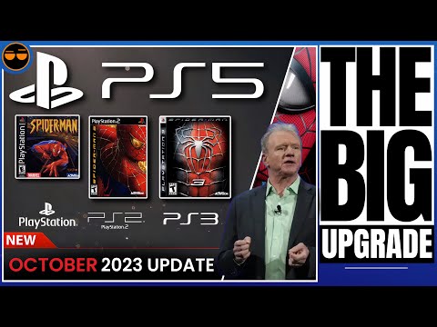 PLAYSTATION 5 - BIG PS5 UPDATE NEXT WEEK ! / NEW PLAY PS1 PS2 PS3 PS4 ON PS5 OVERHAUL !? / SPIDER…