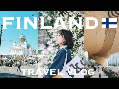 北欧フィンランド旅🇫🇮街並み,カフェ,食器に好きと幸せ溢れる！女子2人旅🕊