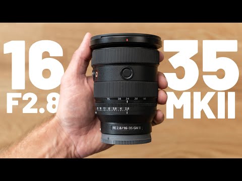 The lens everyone has been waiting for // Sony 16-35 F2.8 GM II.