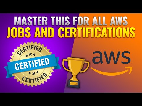 Master AWS Basics for ALL JOBS and CERTIFICATIONS! AWS FUNDAMENTALS, AWS TRAINING