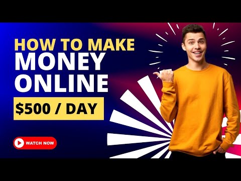 HOW TO MAKE MONEY ONLINE || $500/ DAY | JOIN NOW