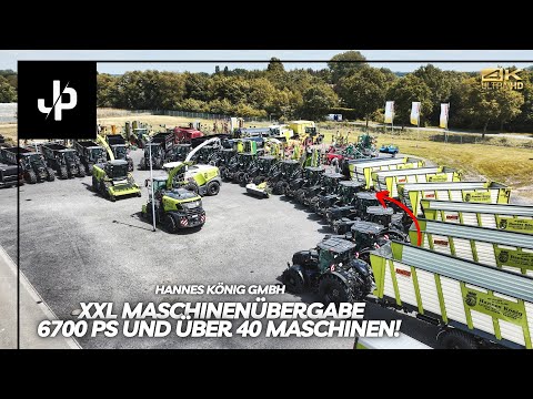 XXL Maschinenübergabe! 42 Maschinen für Hannes König GmbH || JP Agrar