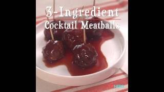 3-Ingredient Cocktail Meatballs