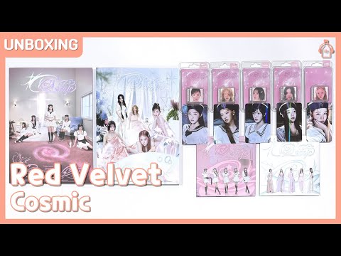 Red Velvet 'Cosmic' All Versions & Hottracks Benefit #Unboxing (25/06/2024)