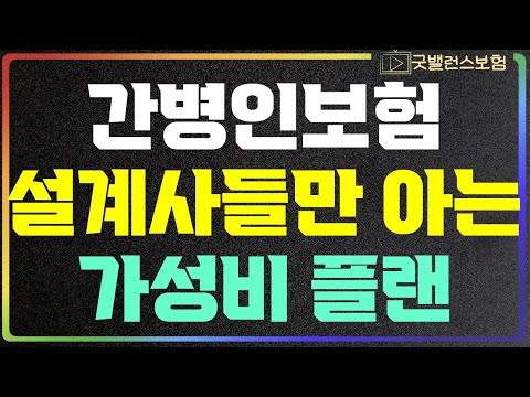 간병인보험 설계사들만 가입하는 최고의 플랜은 이거 선택하시면 됩니다.