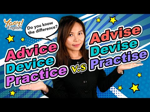 【Yaay English】Learn English with Stories | Advice or Advise? What 's the difference? |Confused Words