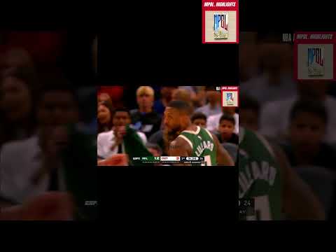 NBA 2024 PRESEASON HIGHLIGHTS: Damian Lillard 15 Points vs Detroit Pistons