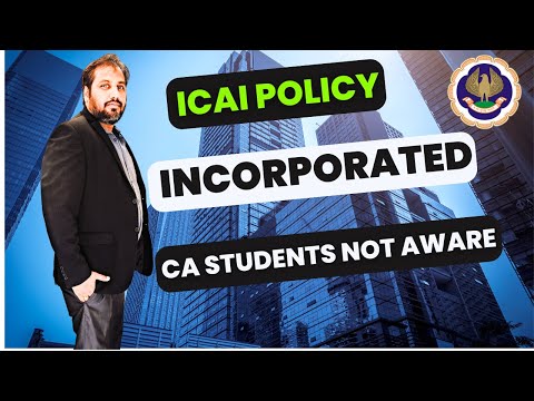 |ICAI Policy Incorporated But CA Students Not Aware About This| Crucial For Sep & Nov 24 ICAI Exam|