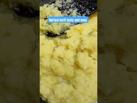 Nariyal ki burfi, tasty easy😋#shorts#tra #tranding #viral #reels #viralshort#easyrecipe #shortvideo