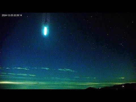 阿里山超級火流星｜二延平即時影像｜2024-12-25 22:26:14