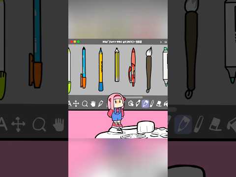 Switching Tools on iPad? No Problem! #tourbox #animation #anime #digitalart #loop