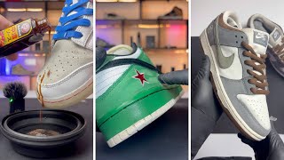 中古スニーカークリーニング総集編#3 #asmr #sneaker #cleaning #スニーカー