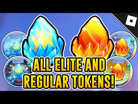 [EVENT] How to get ALL 22 ELITE TOKEN & ALL 24 REGULAR TOKEN BADGES (WINTER SPOTLIGHT) | Roblox