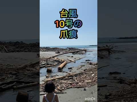 台風10号の爪痕