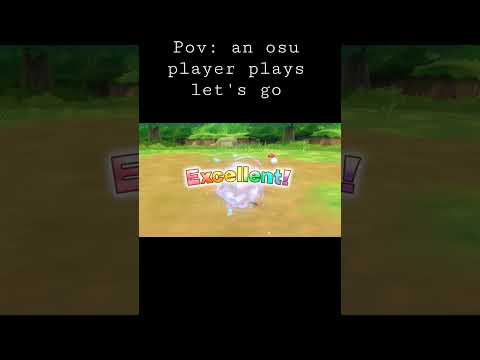 an osu player plays let's go