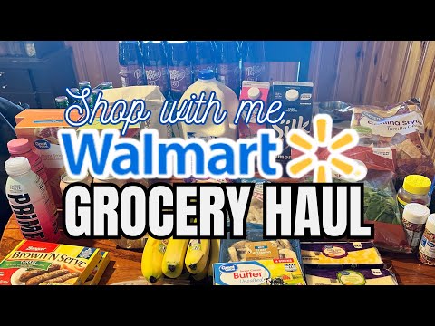 Low Spend Weekly Walmart Haul || Shop with me at WALMART