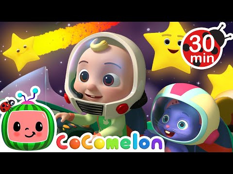 Twinkle Twinkle Little Star + More CoComelon JJ's Animal Time Kids Songs | Animal Songs for Kids