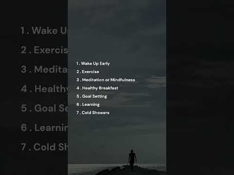7 Morning Habits of Successful People  #motivation #persevereandsucceed #increaseyourcourage