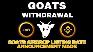 #Goats snapshot at 27 November .. complete all task# to secure your spot in Goats#viral vedio#