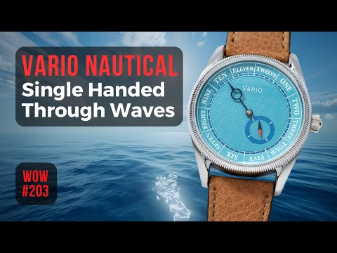 Vario Navi Nautical Single Hand  // Watch of the Week. Review 203