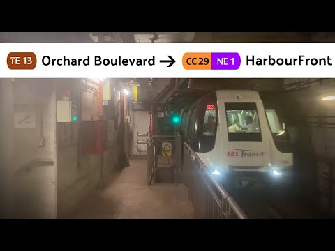 SG MRT Season 4 Ep 11. | (TE13) Orchard Boulevard - (NE1) HarbourFront