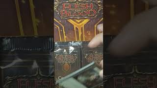 #tcg #fabtcg #fleshandbloodtcg Opening a Pack of Crucible of War 1st Edition 1 of 24