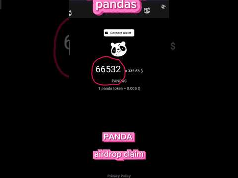 Panda airdrop claim now 🥳#panda #airdrop #telegram