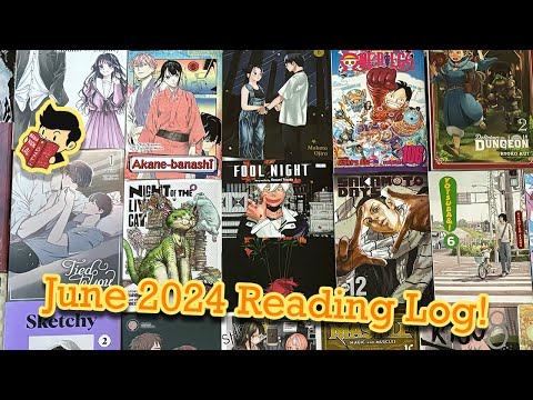 This Summer's Manga is SO GOOD - June 2024 Reading Log