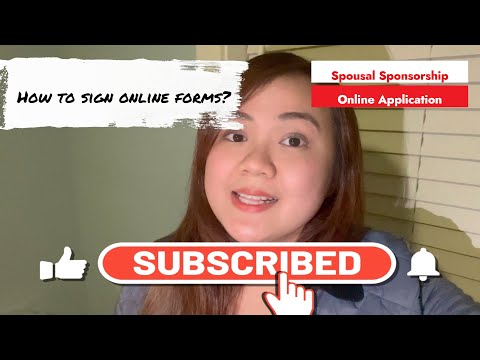 How to electronically sign IMM 1344 |How to digitally sign 5532 |Spousal Sponsor Online Application